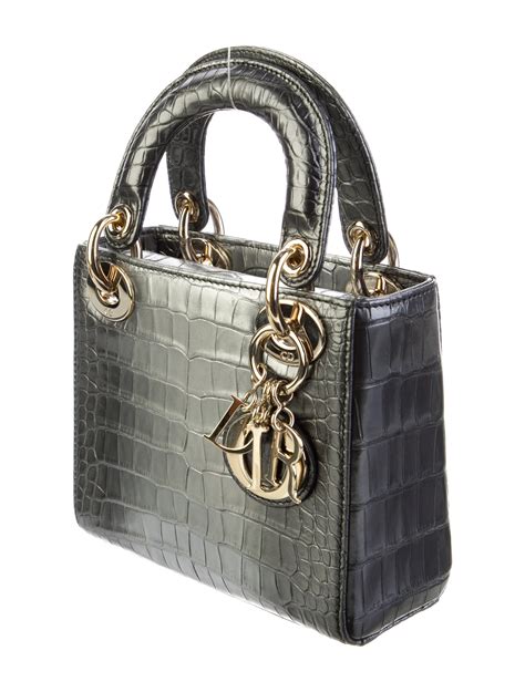 dior addict crocodile tote price|Christian Dior Crocodile .